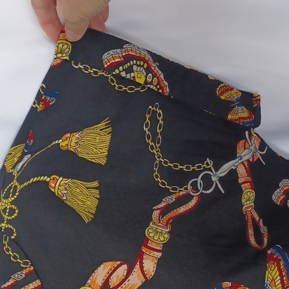 NWT Vonda split v short sleeve collared maxi top, 20" Ptp - Picture 4 of 10